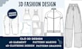 create clo3d 3d garment designs and fashion visualization