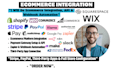 do ecommerce integration, payment gateway, zapier and webhook setup