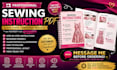 do sewing pattern with sewing instructions for beginners and pattern brands