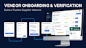 develop a supplier marketplace app with vendor onboarding verification