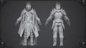 create high quality 3d game characters for games, animation and 3d projects