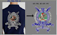 professionally digitize embroidery for jackets and logo