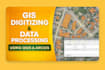 digitize maps using arcgis and qgis