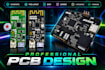 design iot pcb, esp32 board, sensor pcb, gerber and bom, arduino, raspberry pi