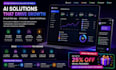 develop ai saas web app ai chatbot and custom ai software