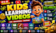 create 3d nursery rhymes and educational kids animation