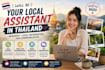 be your local assistant for anything in thailand