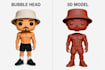 create a custom 3d printable figure from your reference