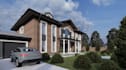 renovate old abandoned building, vacant house, derelict property visualization