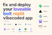 fix and deploy lovable ai website, base44, replit, bolt, v0, supabase