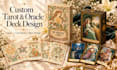 design a custom tarot deck with card backs