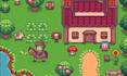 do top down pixel art tileset, tilemap, rpg game assets and pixel background