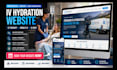 build iv hydration website, iv therapy, mobile iv and iv drip booking website