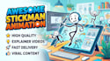 create a fun stickman explainer video animation