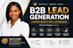 do b2b lead generation linkedin leads and email list building