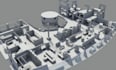 create 3d level game environment game level design in unreal engine, unity blend