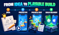 develop a custom 2d unity mobile game for android and ios