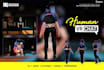 create custom 3d vrchat avatar with rigging for pc or quest