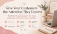 provide bilingual email and customer support