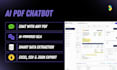 build an ai PDF chatbot for document q and a and data extraction