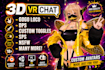 edit fix rig optimized convert setup upload avatar create custom vr chat avatar