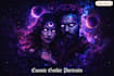 create cosmic gothic psychedelic digital art, wallpapers