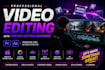 professionally edit engaging youtube videos