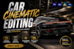 edit your car cinematic video