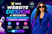 build wix website, design wix website, wix website development