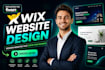 design wix website, redesign wix website, wix website develoment