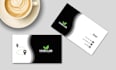 make modern double sided business card designs