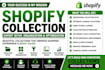 create and organize shopify product collections