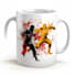 create wonderful and excellent samurai mug design
