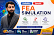 aircraft cfd, aerospace fea, drone flight simulation, ansys, abaqus, comsol