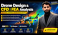 aircraft cfd, aerospace fea, drone flight simulation, ansys, abaqus, comsol
