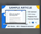 write engaging articles blog posts and web content