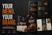 design a custom restaurant food menu