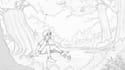 create 2d hand drawn frame by frame line art animation