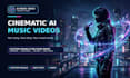 produce an ai music video