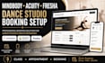 create a mindbody acuity fresha dance studio booking website