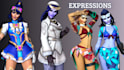 port, create, fix blendshapes, sfm model, gmod playermodel, l4d2, tf2, vrchat