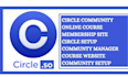 setup circle so online community, circle so online course membership website