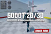 develop custom godot 2d 3d prototypes and game mechanics in gdscript