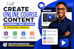 create ai elearning video course, elearning training video,veo ai,heygen