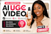create ai elearning video, tiktok viral reels, ugc video ads that grab attention