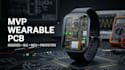 design mvp wearable pcb, smart device electronics and sensor board
