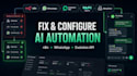 fix meta api whatsapp evolution api ai chatbot vapi manychat api CRM deployment