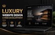 build luxury website design and website development