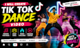 create engaging tik tok dance video and tik tok video