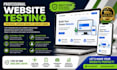 professionally test your website for bugs, usability and functionality